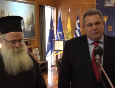 Καμμένος: «Οι ΑΝΕΛ θα συμφωνήσουν μόνο αν συμφωνήσει η ιεραρχία στο σύνολό της - Πρέπει να...» (βίντεο)